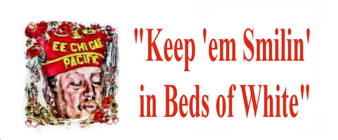 EE ChiGae Pup Tent #2 - Keep ém smilin' in beds of White
